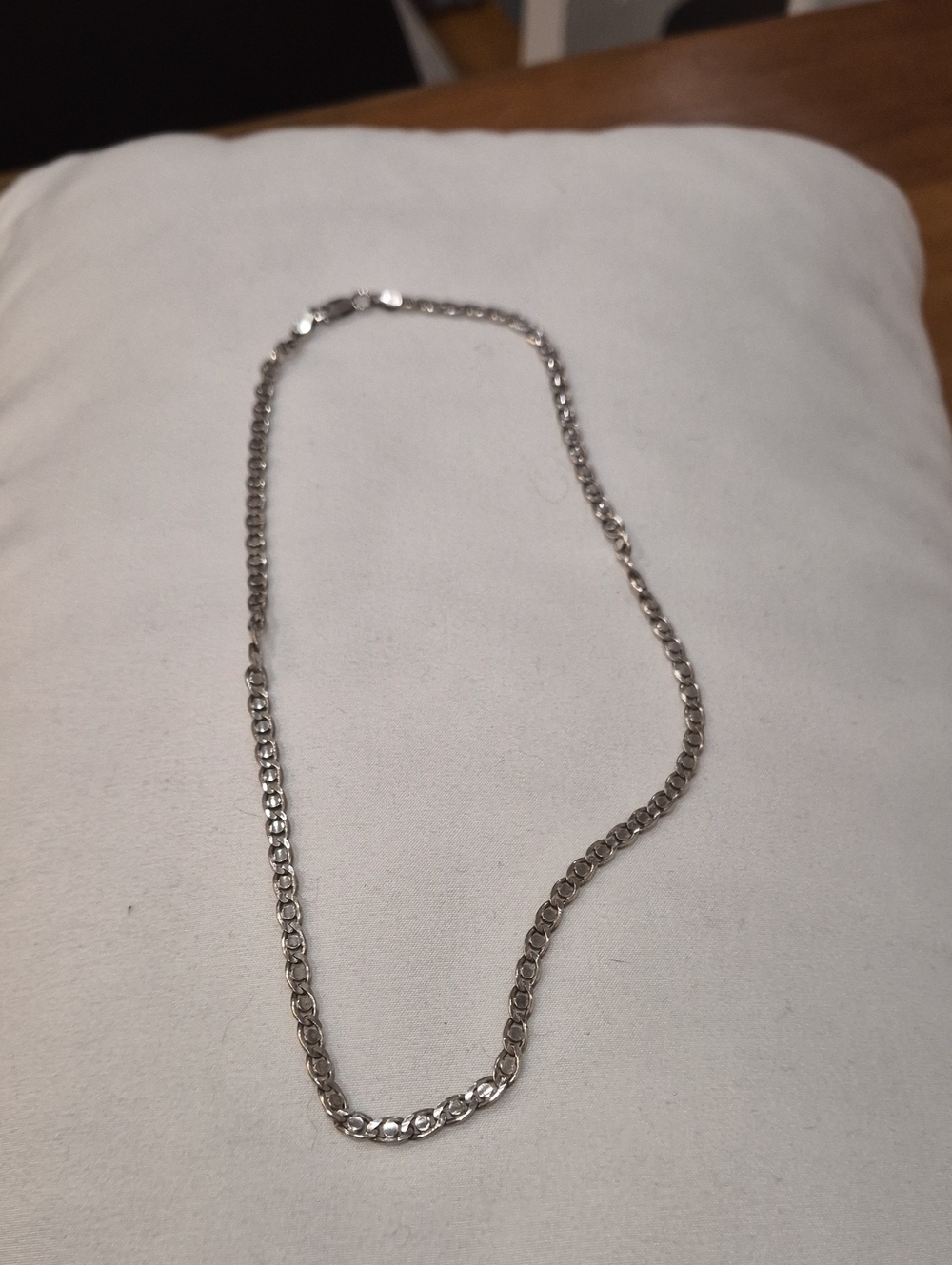 Vintage Italian 925 Sterling Silver 18" Mariner Link Chain Necklace – Made in It